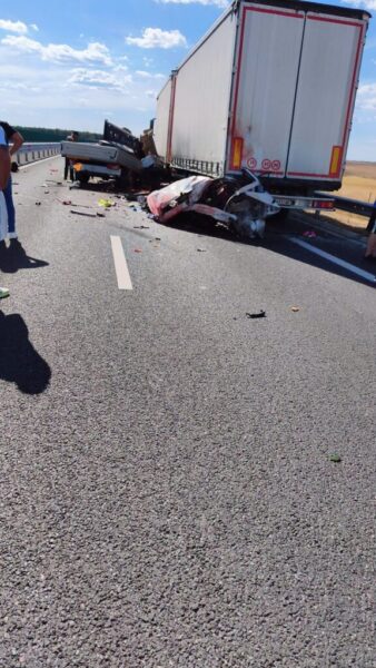 Trei morți într-un accident grav pe Drumul Expres Craiova – Pitești. Ce s-ar fi întâmplat înainte de impact 26 accident