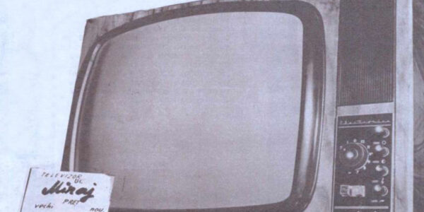 Televizor românesc Miraj, unul dintre obiectele din casele din România în anii '80