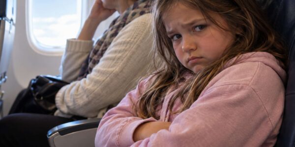 Fiica mea a fost umilită în avion pentru că era mai plinuță. Apoi monitorul ei a început să sune 50 avion
