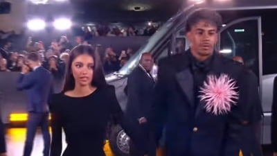 Cum a apărut iubita lui Lamine Yamal la Balonul de Aur. Tânăra a surprins pe toata lumea 26 lamine yamal