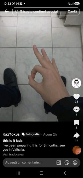 Ce postat elevul din Bistrița pe Tiktok chiar înaintea atacului de la școla unde a rănit o profesoară și un elev 26 atac scoala